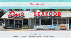Desktop Screenshot of docsseafoodshack.com